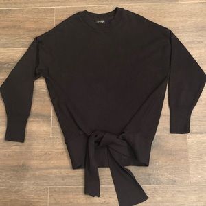 NWOT Topshop Front Tie Sweater